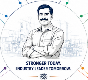 Illustrated SME manufacturing leader